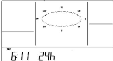 Techno Line WS 2816 - IMPOSTAZIONE DELL'ORA NEL FORMATO 12/24 ORE - 1