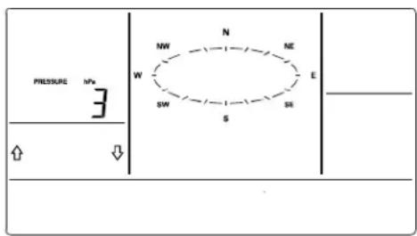 Techno Line WS 2816 - REGLAGE DU NIVEAU DE SENSIBILITE AUX TENDANCES METEOROLOGIQUES - 1