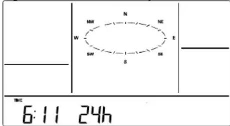 Techno Line WS 2816 - USTAWIANIE WYŚWIETLANIA CZASU 12/24-GODZ. - 1