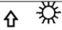 Techno Line WS 2816 - WEATHER FORECASTING ICONS: - 1