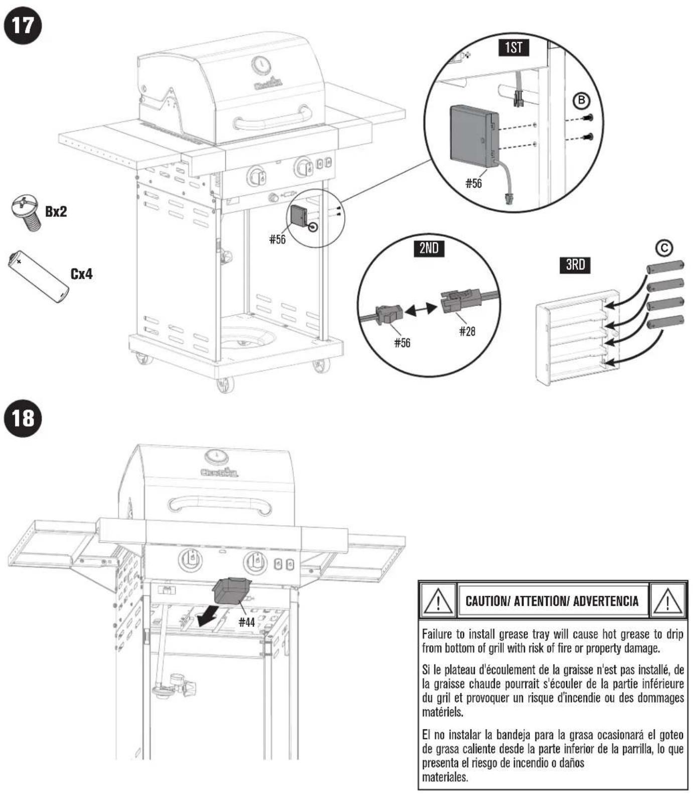 Char-Broil 463632520 - ASSEMBLY / ASSEMBLAGE / ASAMBLEA - 1