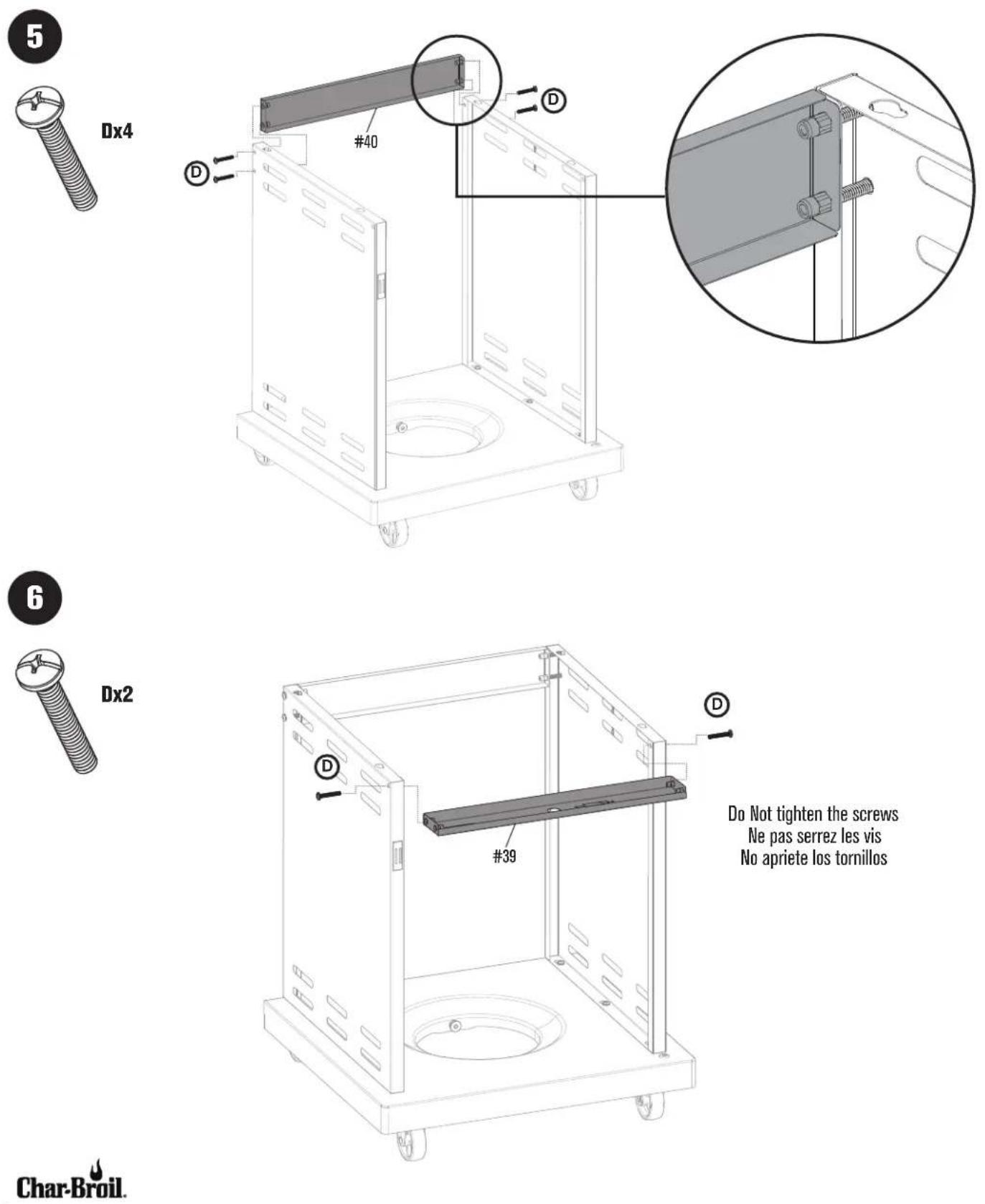 Char-Broil 463632520 - ASSEMBLY / ASSEMBLAGE / ASAMBLEA - 1