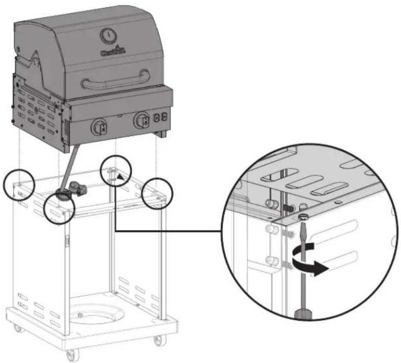 Char-Broil 463632520 - ASSEMBLY / ASSEMBLAGE / ASAMBLEA - 2