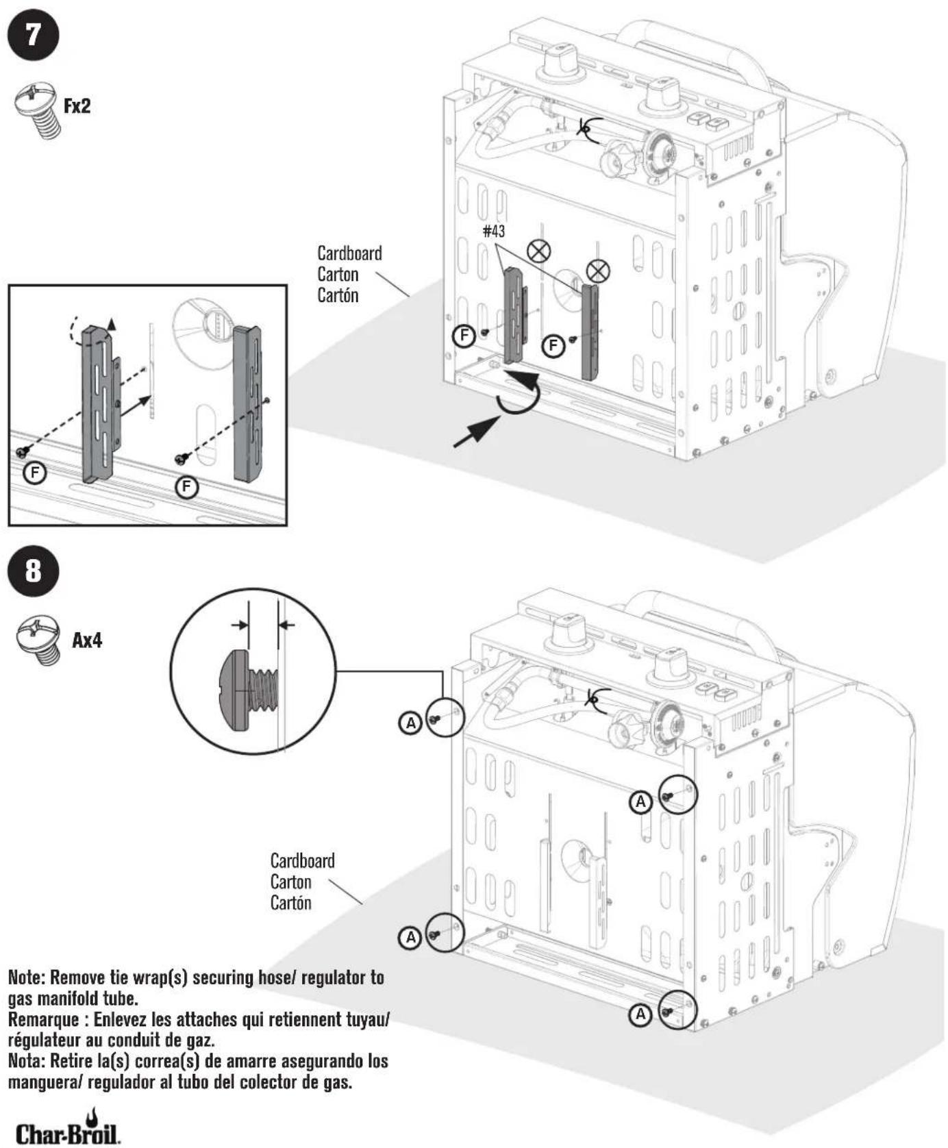 Char-Broil 463632520 - ASSEMBLY / ASSEMBLAGE / ASAMBLEA - 1