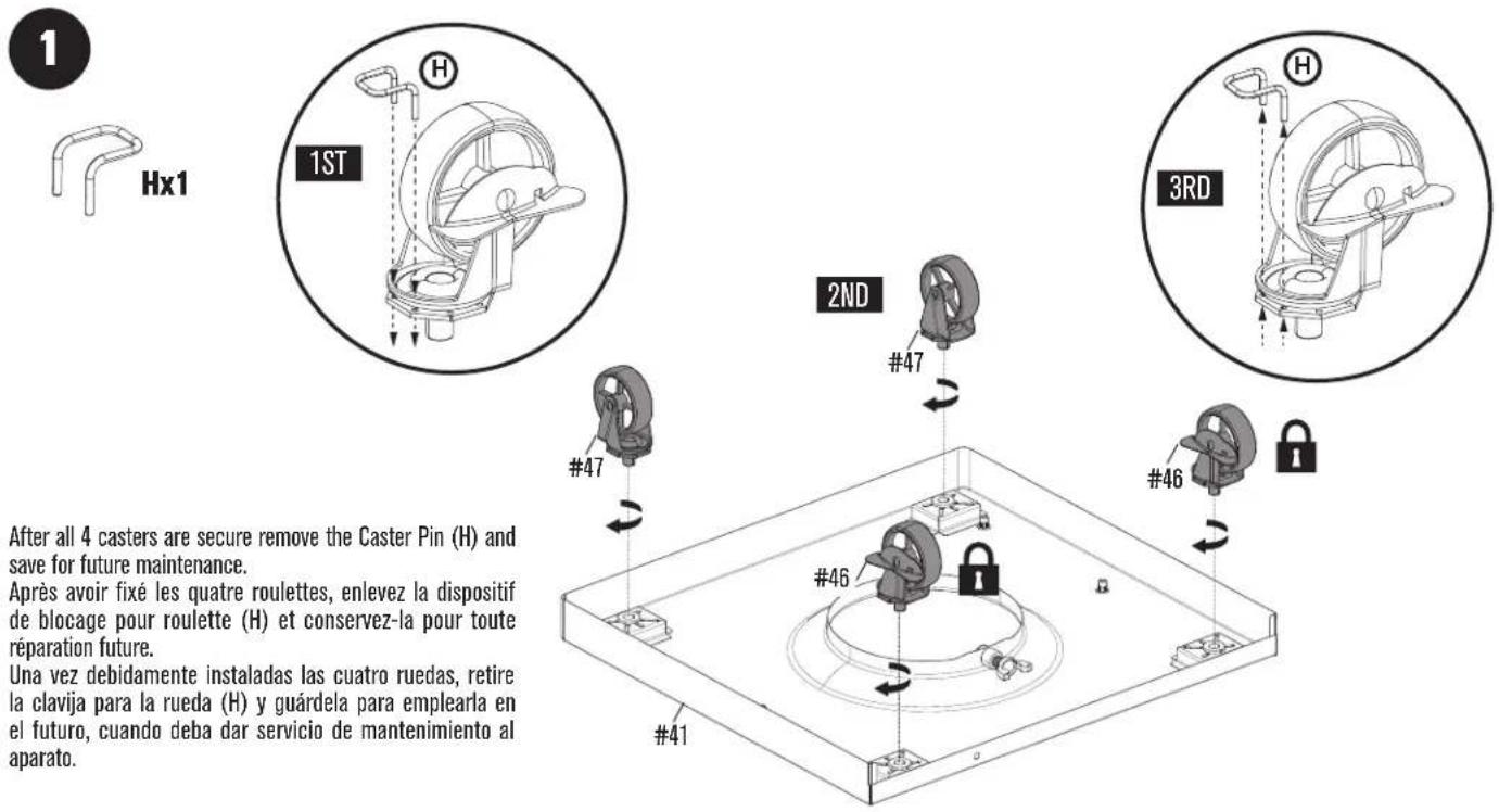 Char-Broil 463632520 - ASSEMBLY / ASSEMBLAGE / ASAMBLEA - 1