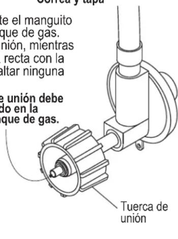 Char-Broil 463632520 - Como conectar el regulador al tanque de gas propano - 4