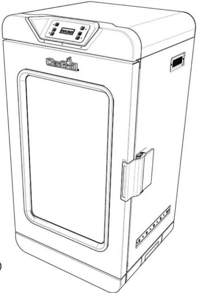 Char-Broil Digital Smoker 725 - KIZÁRÓLAG SZABADTÉRI HASZNÁLATRA - 1