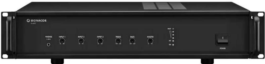 Monacor LA-202 - Schleifenverstärker für induktive Audioübertragung Loop Amplifier for inductive audio transmission - 1