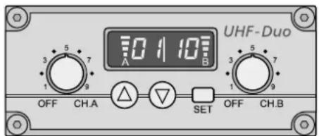 Monacor SPEECH-204 - Operation with wireless microphones - 1