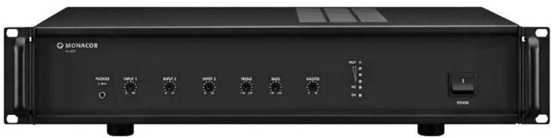Monacor LA-402 - Loop Amplifier for inductive audio transmission - 1