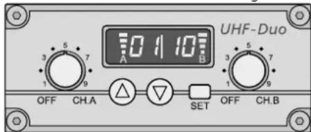 Monacor SPEECH-500/GR - Betrieb mit Funkmikrofonen - 1