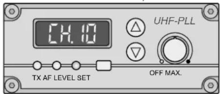 Monacor SPEECH-500/GR - Transmitter module - 1