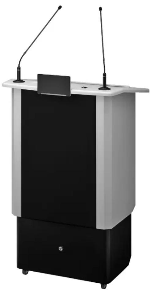 Monacor SPEECH-500/GR - Rednerpult mit Verstärkersystem Lectern with Amplifier System Pupitre avec système amplifié - 1