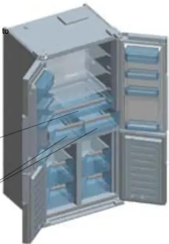 SHARP SJ-FF560E0I - Zero Degree Zone / Breakfast Compartment - 1