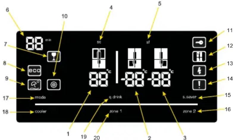 SHARP SJ-FF560E0I - Algemene kenmerken van uw toestel - 1