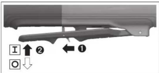 BOSCH GWS 17-150 S Professional - Vklop/izklop - 1