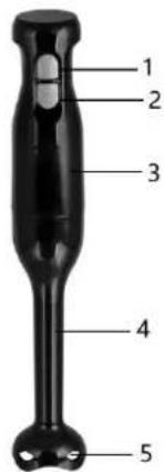 Emerio HB-127724 - BESCHREIBUNG DER TEILE - 1