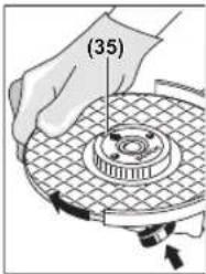 BOSCH GWS 17-125 S Professional - 순간 교환 너트 SDS-clic - 1