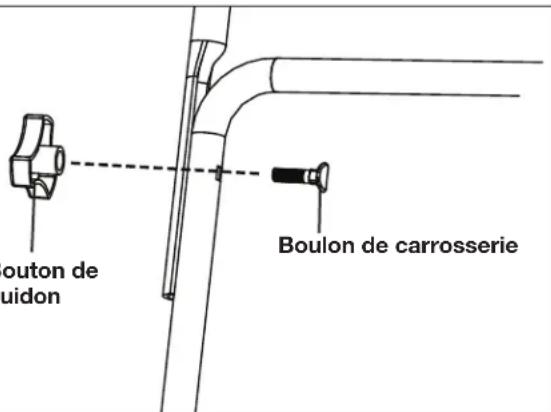 Snow Joe SJ615E - Assemblage du cadre de guidon - 1