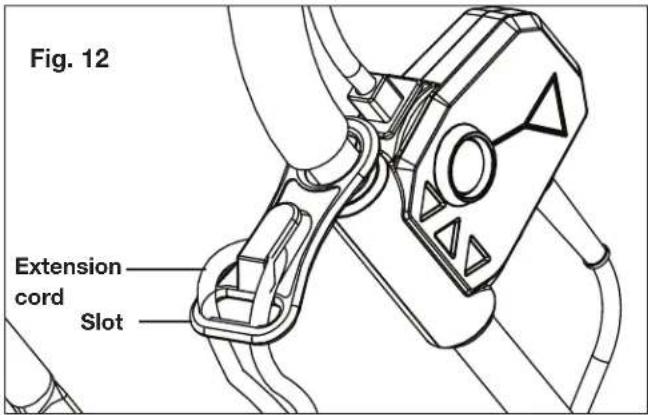 Snow Joe SJ619E - Securing the Extension Cord - 1