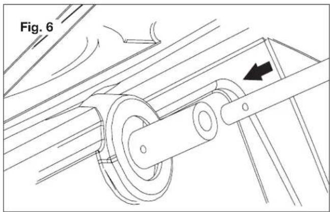 Snow Joe SJ619E - Chute Crank Assembly - 5
