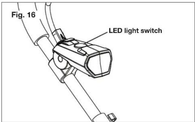 Snow Joe SJ619E - Utilizing the LED Light - 1