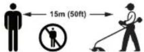 BOSCH AdvancedGrassCut 36V-33 - Explicarea simbolurilor de pe scula electrică de grădină - 9