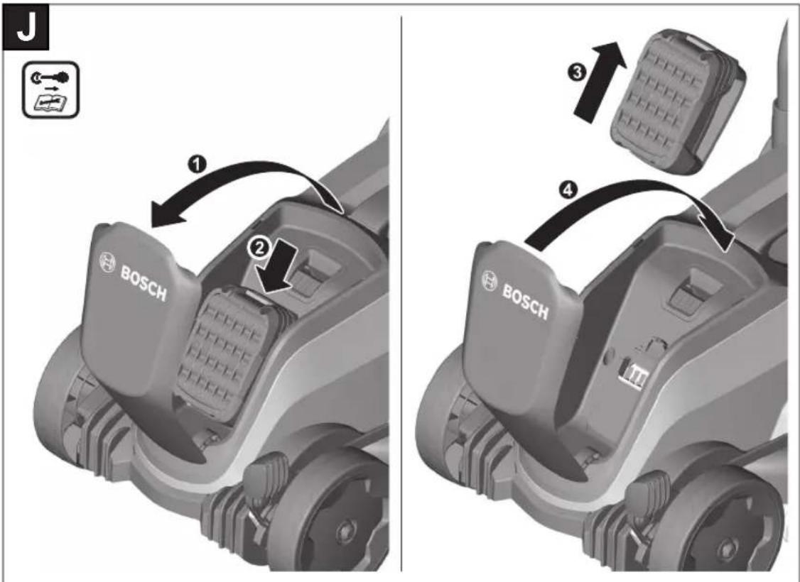 BOSCH CityMower 18V-32-300 - النقل - 6