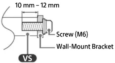 SONY XR-77A80K - Wall-Mount Bracket Installation Information - 1