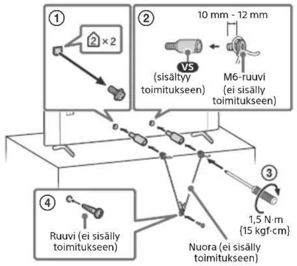 SONY KD-43X89K - Laitteen kuljettaminen ja siirtäminen - 2