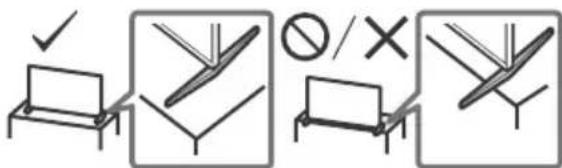 SONY XR-75Z9K - Preventing the TV from Toppling - 1