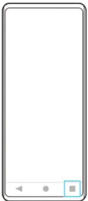 SONY Xperia 10 IV - Utilisation du mode fenêtre contextuelle - 2