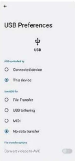 SONY Xperia 10 IV - Connexion de votre appareil à des accessoires USB - 1