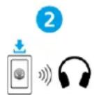 SONY WH-1000XM5 - Mise sous tension du casque - 1