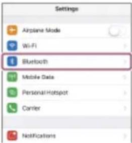 Settings Airplane Mode Wi-Fi Bluetooth Mobile Data Personal Hotspot Carrier Notifications