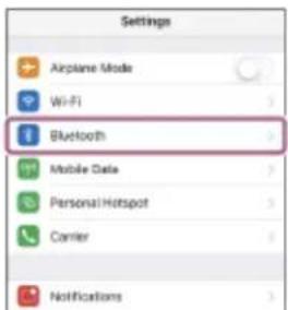 Settings Airplane Mode Wi-Fi Bluetooth Mobile Data Personal Hotspot Carrier Notifications