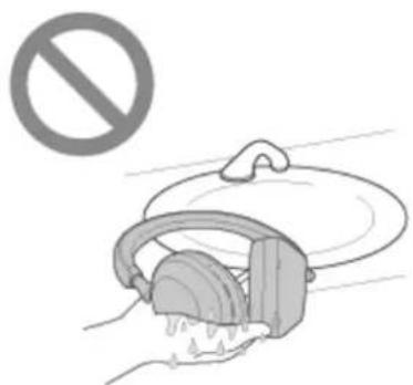 SONY WH-1000XM5 - À propos des performances d'étanchéité à l'eau du casque - 2