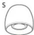 SONY LinkBuds S - Embouts d'oreillettes en caoutchouc de silicone hybride - 6