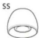 SONY LinkBuds S - Embouts d'oreillettes en caoutchouc de silicone hybride - 5