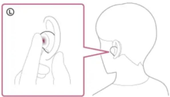 SONY LinkBuds S - Pour activer le mode attention rapide - 1