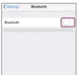 Settings Bluetooth Bluetooth