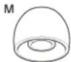 SONY LinkBuds S - Embouts d'oreillettes en caoutchouc de silicone hybride - 7