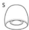 SONY LinkBuds S - Embouts d'oreillettes en caoutchouc de silicone hybride (SS/S/M/LL 2 de chaque) - 6