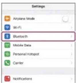 Settings Airplane Mode Wi-Fi Bluetooth Mobile Data Personal Hotspot Carrier Notifications