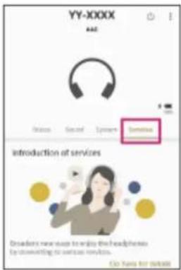 SONY LinkBuds S - Utilisation des services partenaires - 5