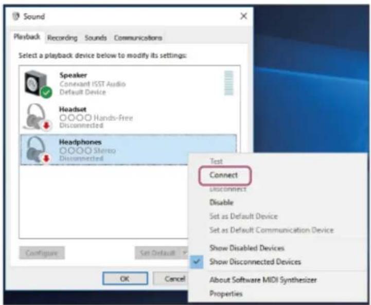 SONY LinkBuds S - Connexion à un ordinateur apparié (Windows 8.1) - 4