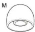 SONY LinkBuds S - Embouts d'oreillettes en caoutchouc de silicone hybride (SS/S/M/LL 2 de chaque) - 7
