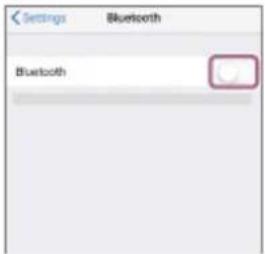 Settings Bluetooth Bluetooth