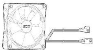 NZXT F140 RGB - LISTE DES COMPOSANTS - 2