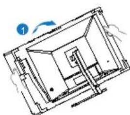 PHILIPS 32E1N3600LA - Installer le socle - 3
